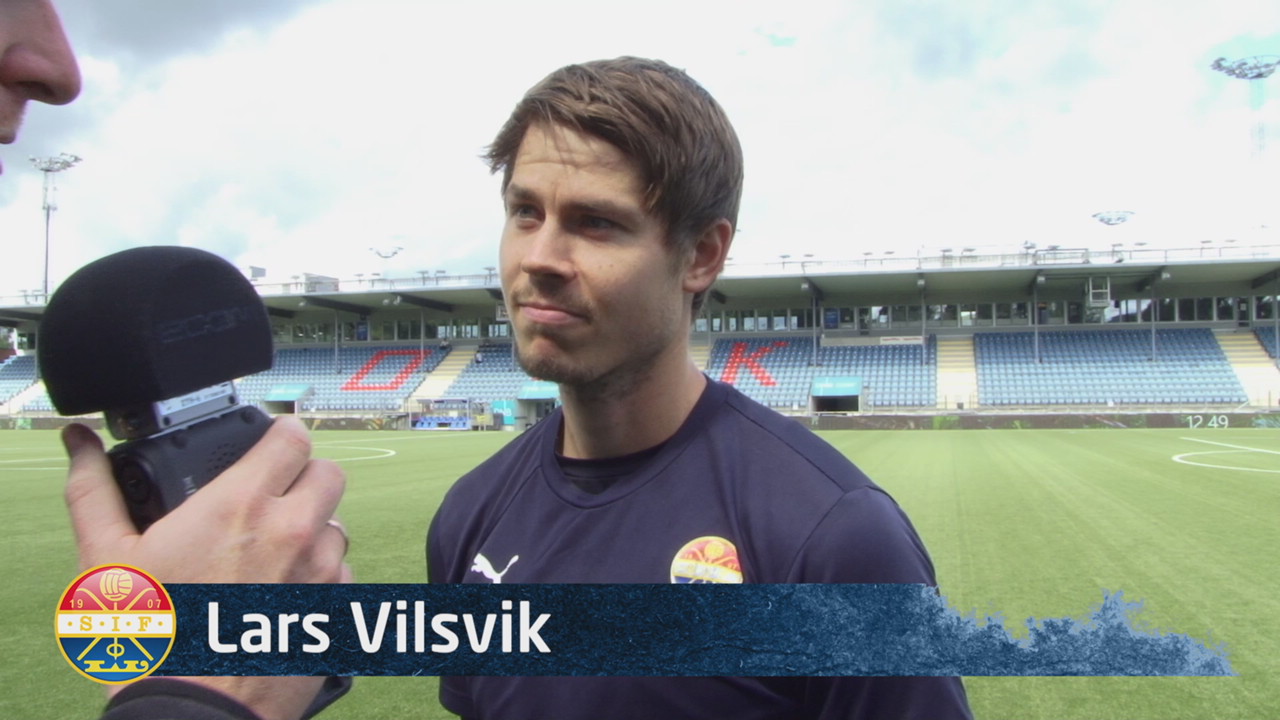 Lars Vilsvik foran Vålerenga-kampen